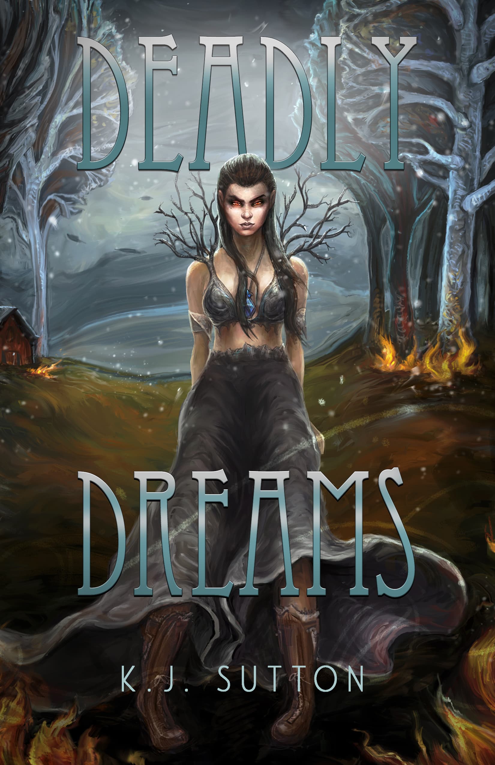 Cover of Deadly Dreams (Fortuna Sworn, #3)
