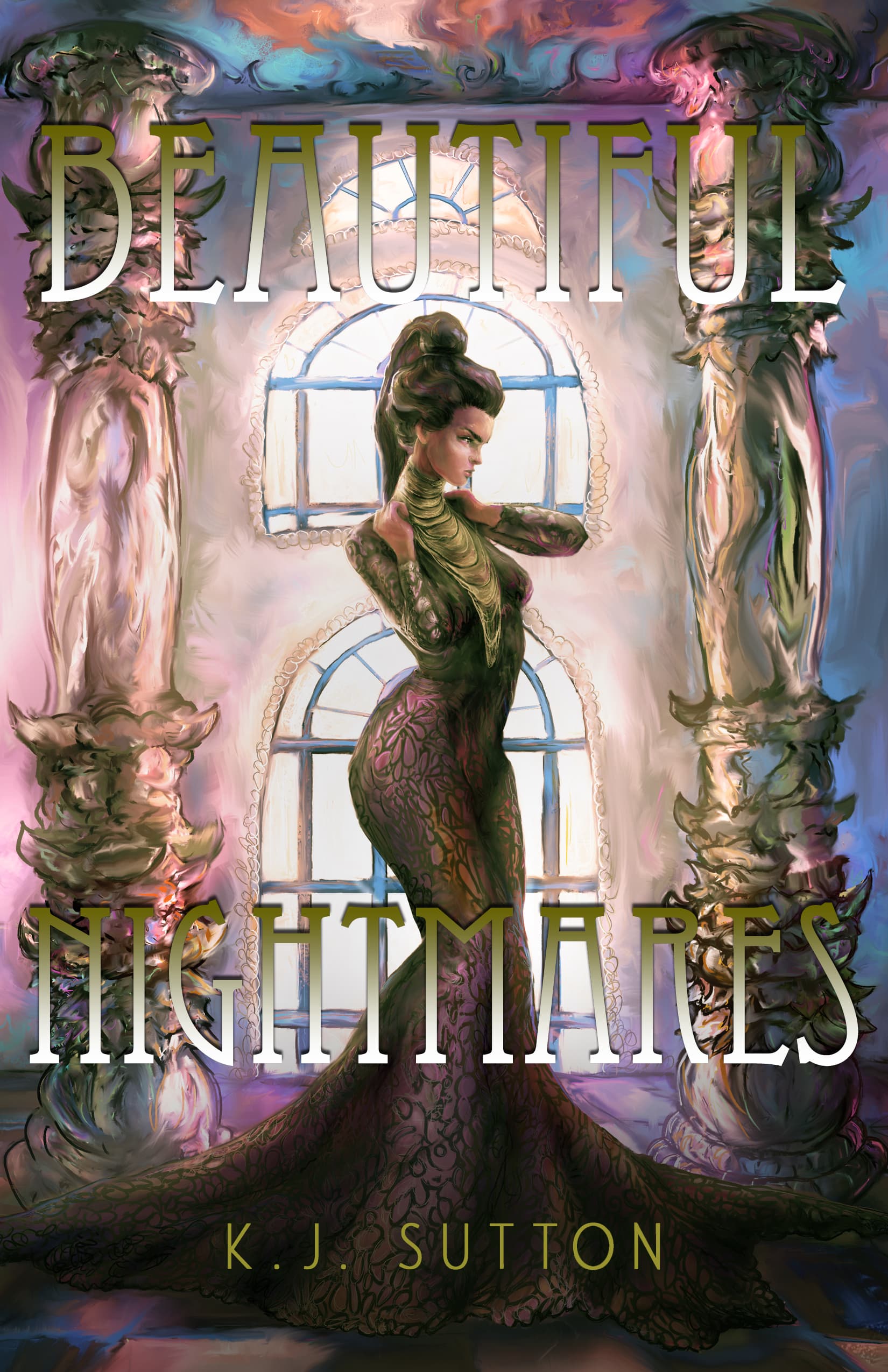 Cover of Beautiful Nightmares (Fortuna Sworn, #4)