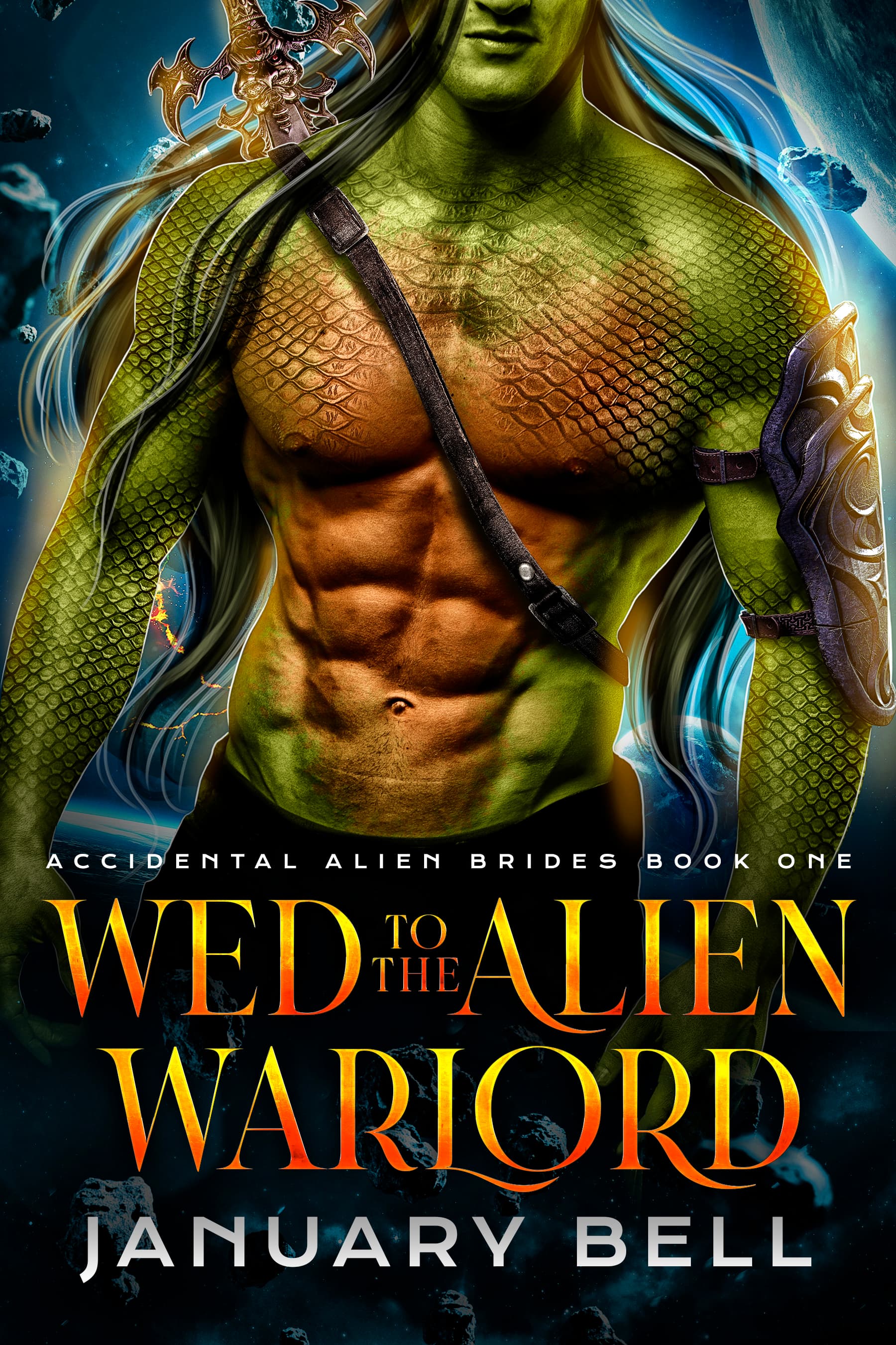 Cover of Wed to the Alien Warlord