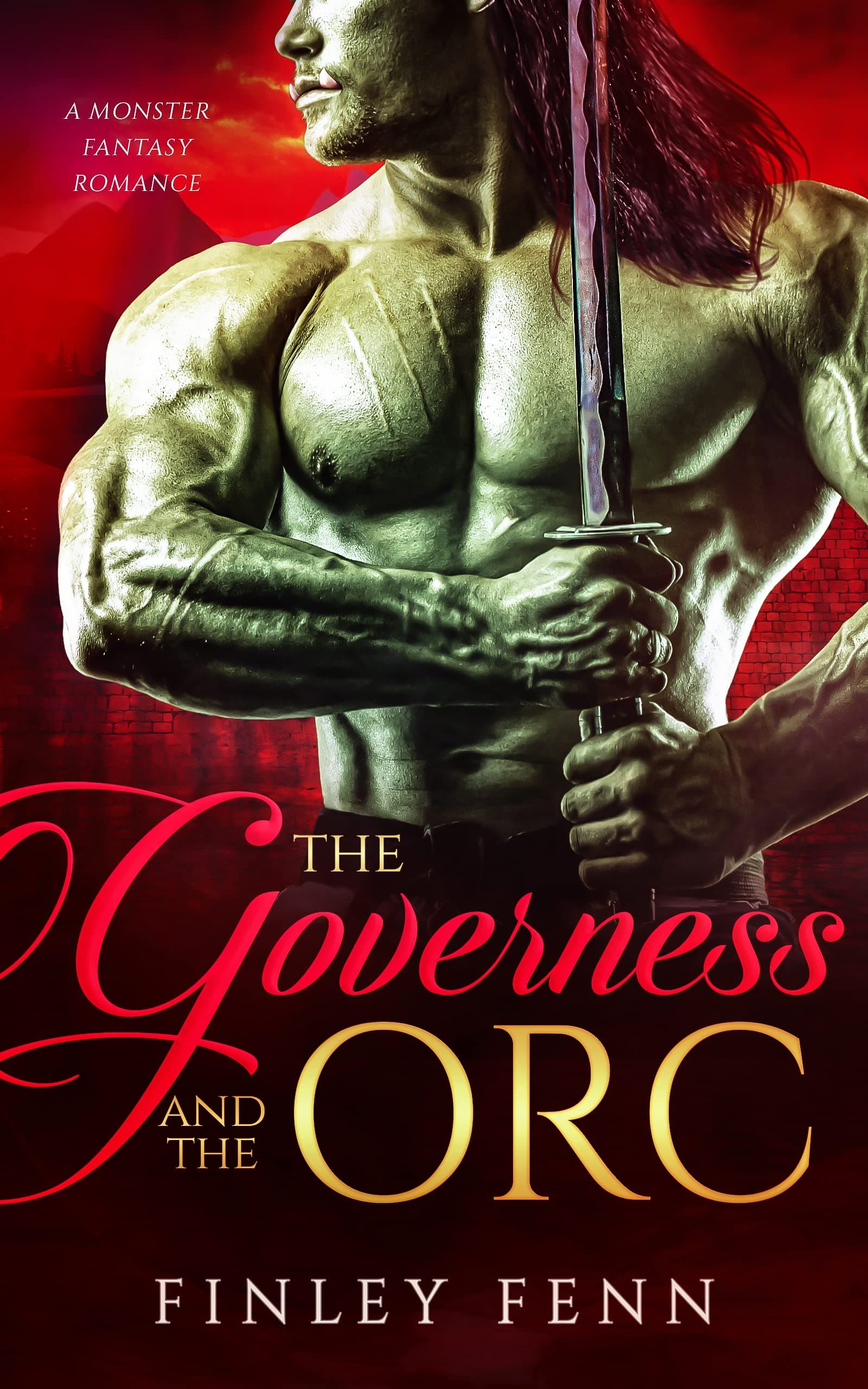 Cover of The Governess and the Orc