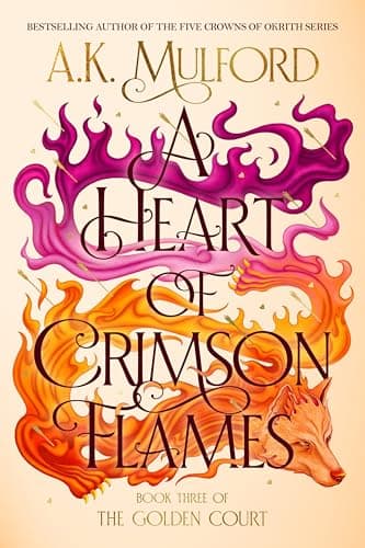 Cover of A Heart of Crimson Flames