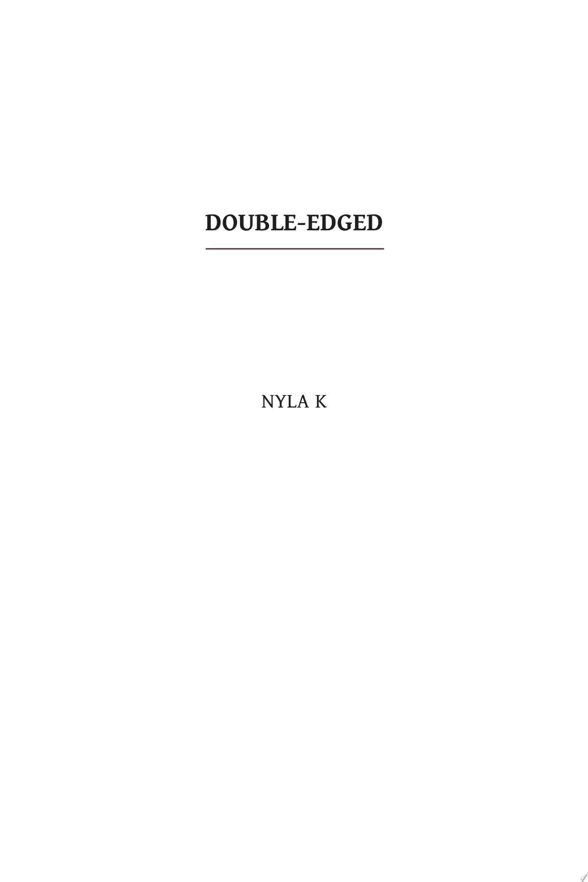 Cover of Double Edged