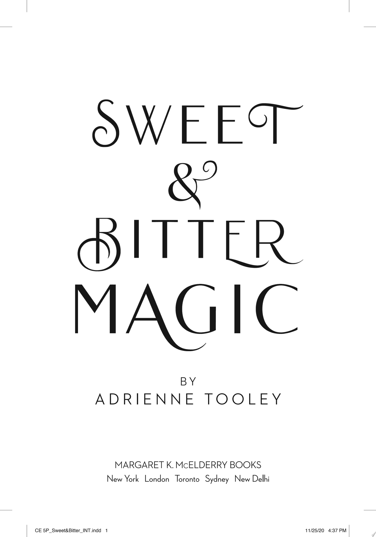 Cover of Sweet & Bitter Magic
