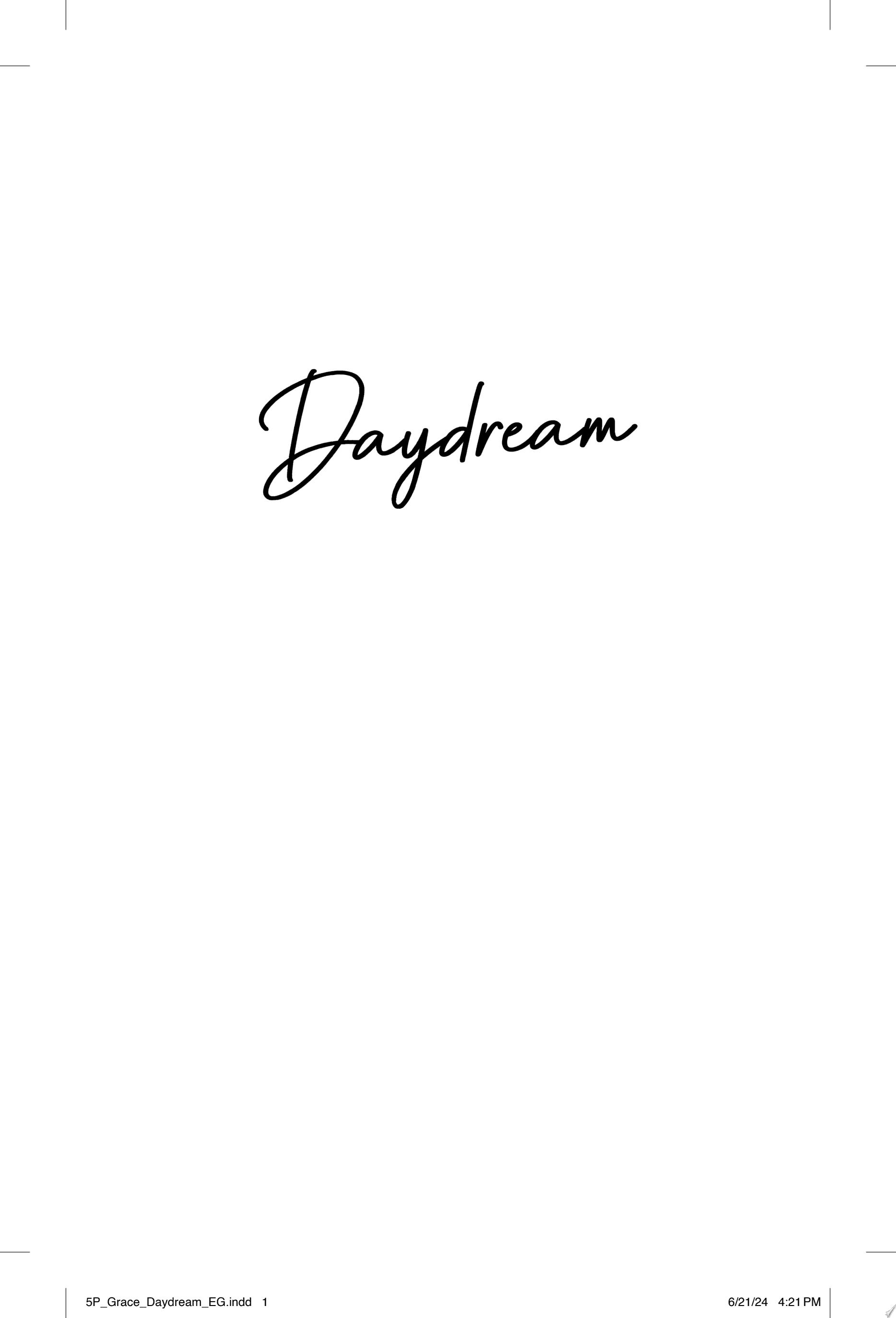 Cover of Daydream