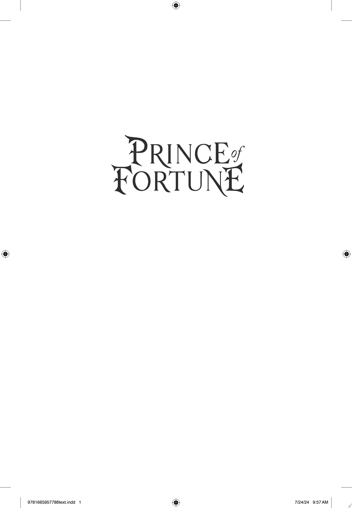 Cover of Prince of Fortune