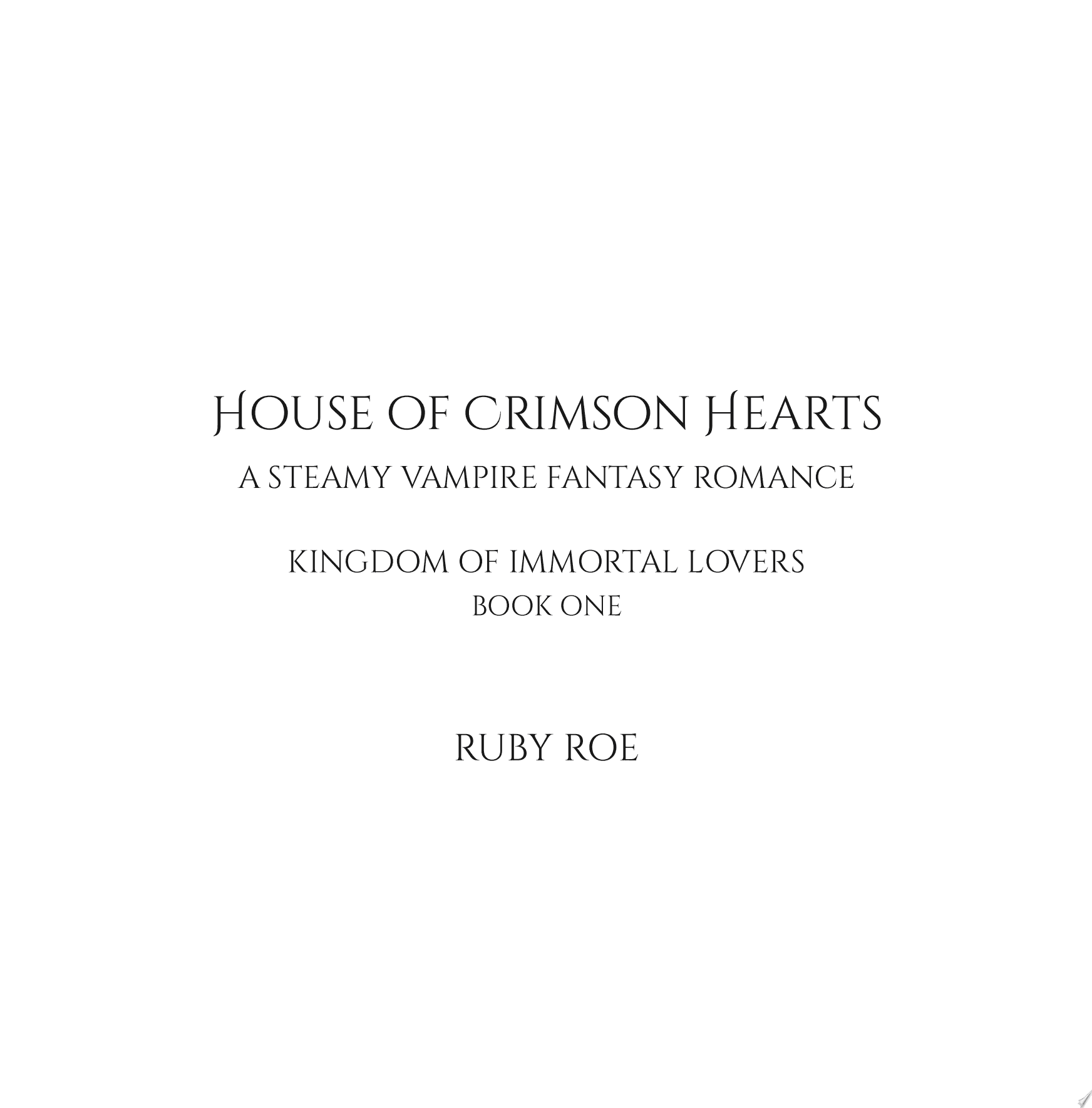 Cover of House of Crimson Hearts