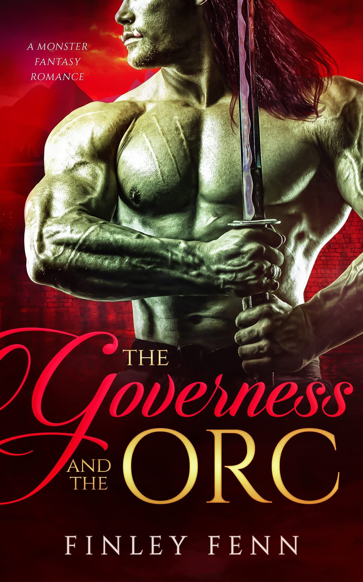 Cover of The Governess and the Orc