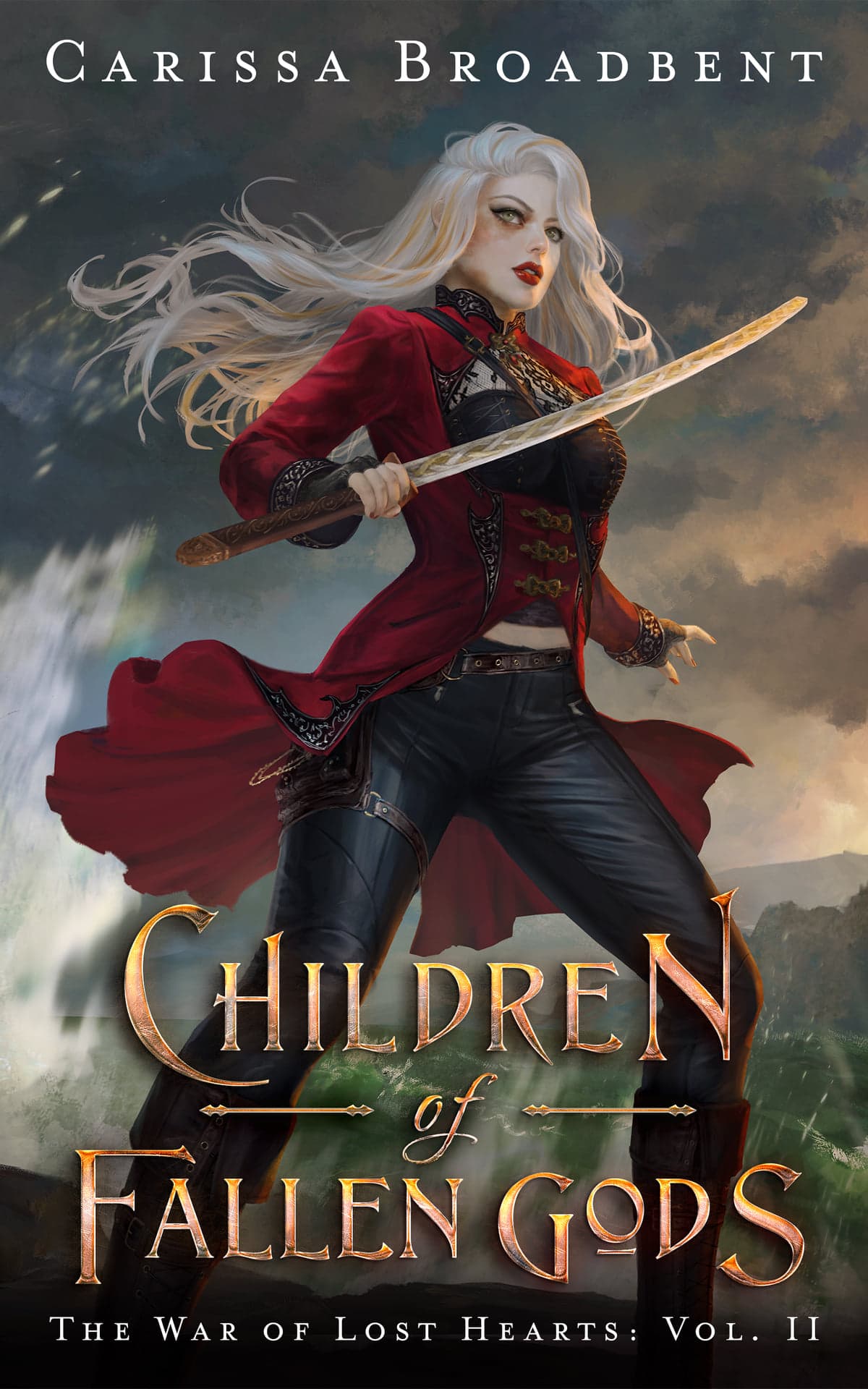 Cover of Children of Fallen Gods (The War of Lost Hearts, #2)
