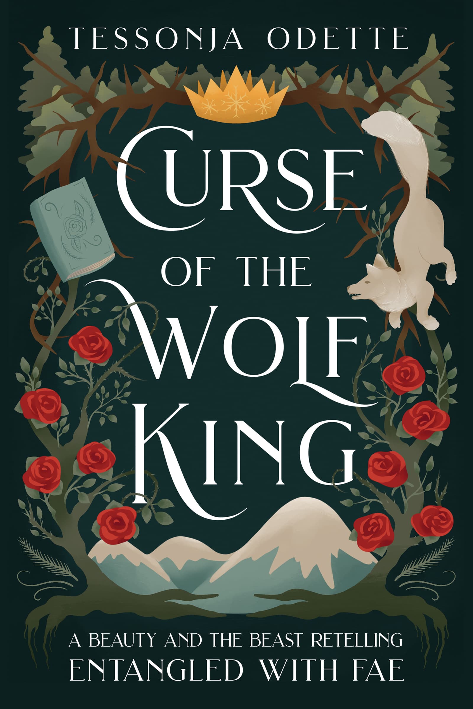 Cover of Curse of the Wolf King (Entangled with Fae, #1)