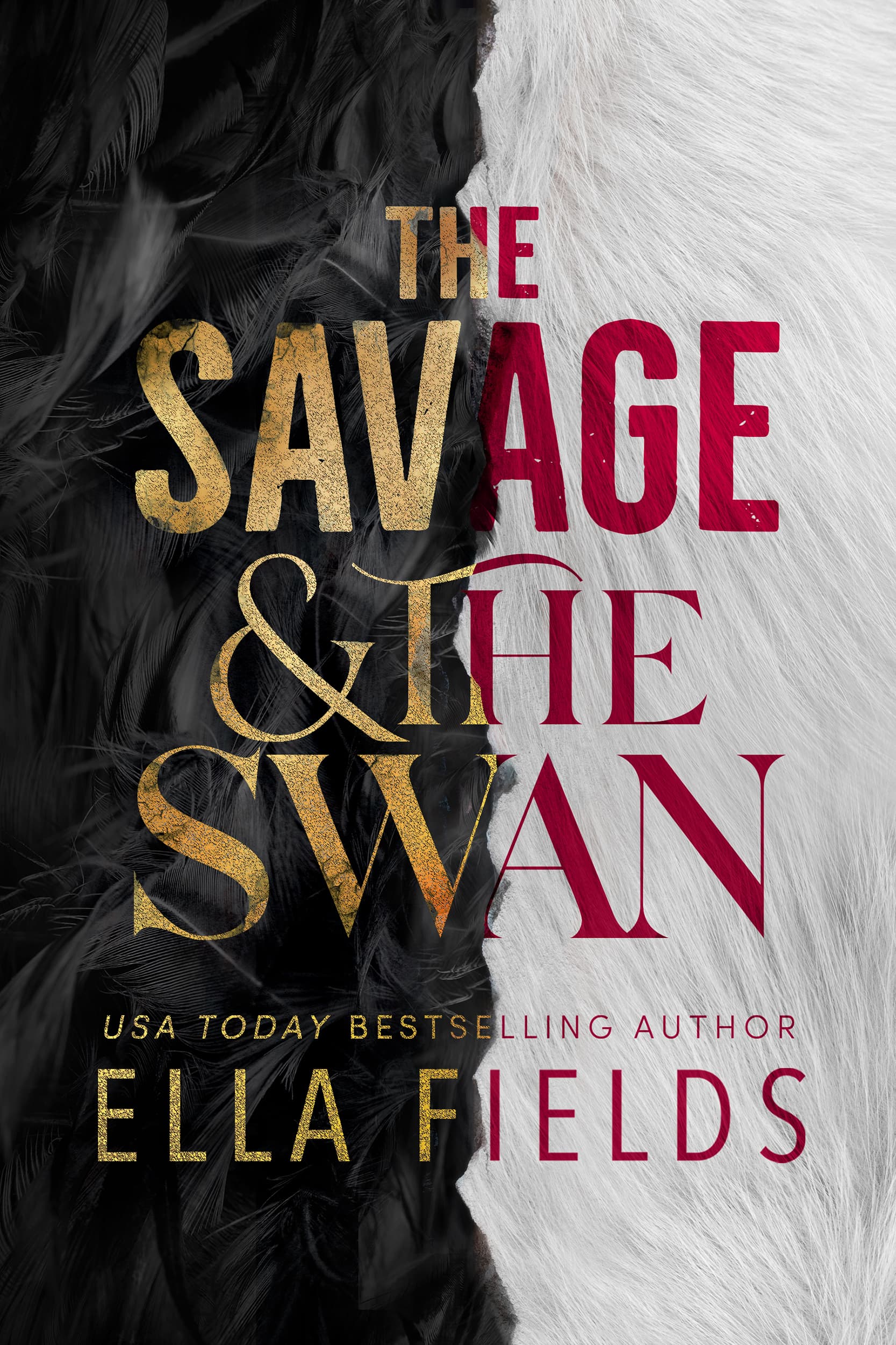 Cover of The Savage and the Swan (Fated Fae)