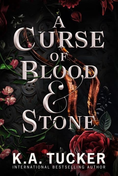 Cover of A Curse of Blood & Stone (Fate & Flame, #2)