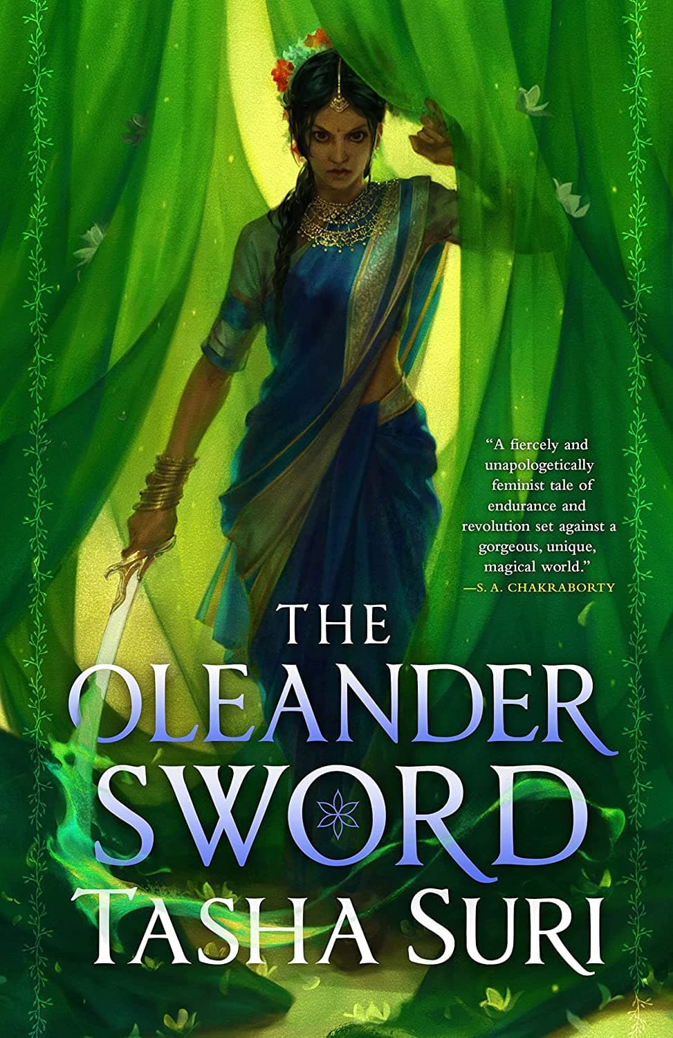 Cover of The Oleander Sword (The Burning Kingdoms, #2)