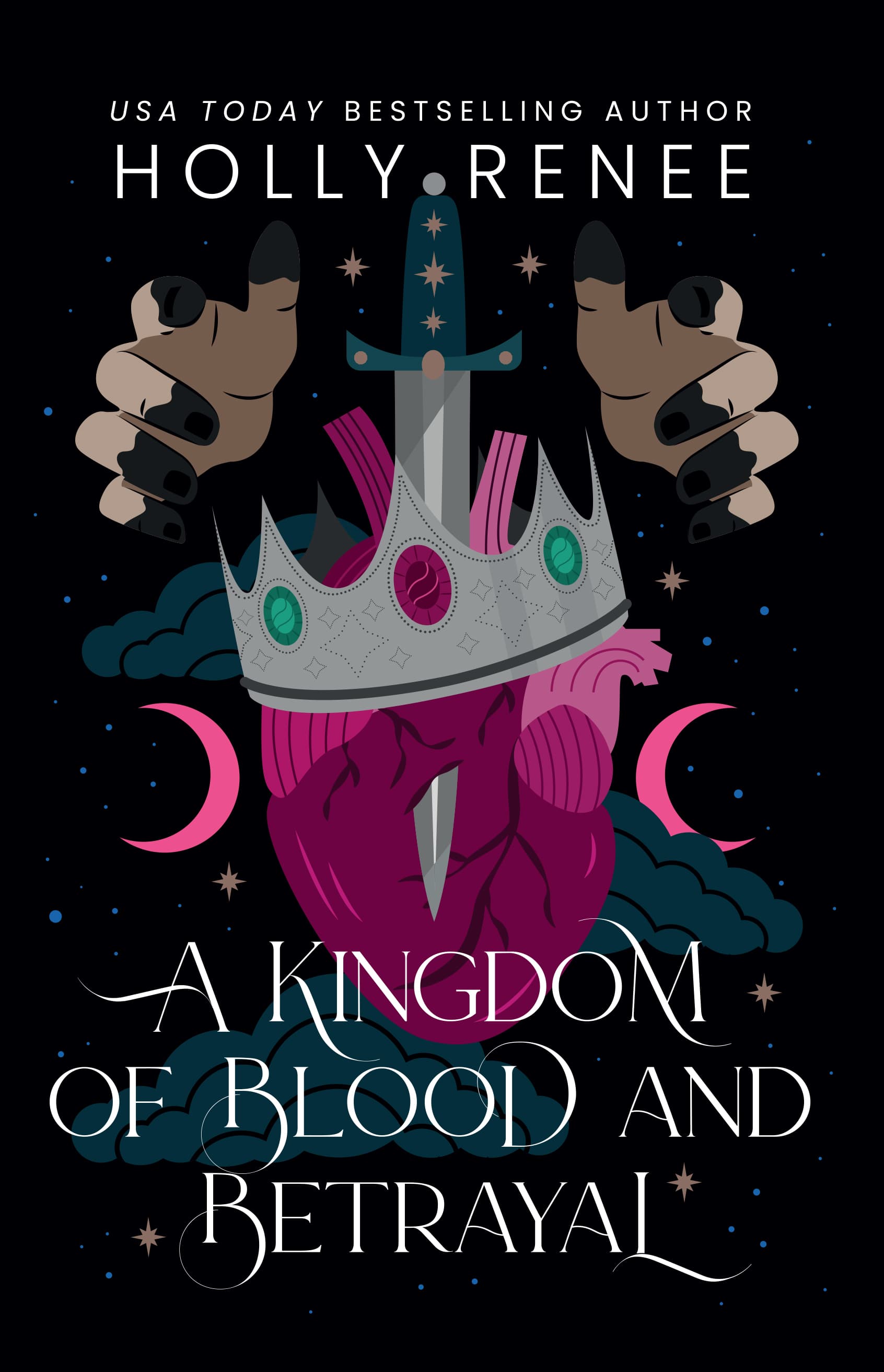 Cover of A Kingdom of Blood and Betrayal (Stars and Shadows, #2)