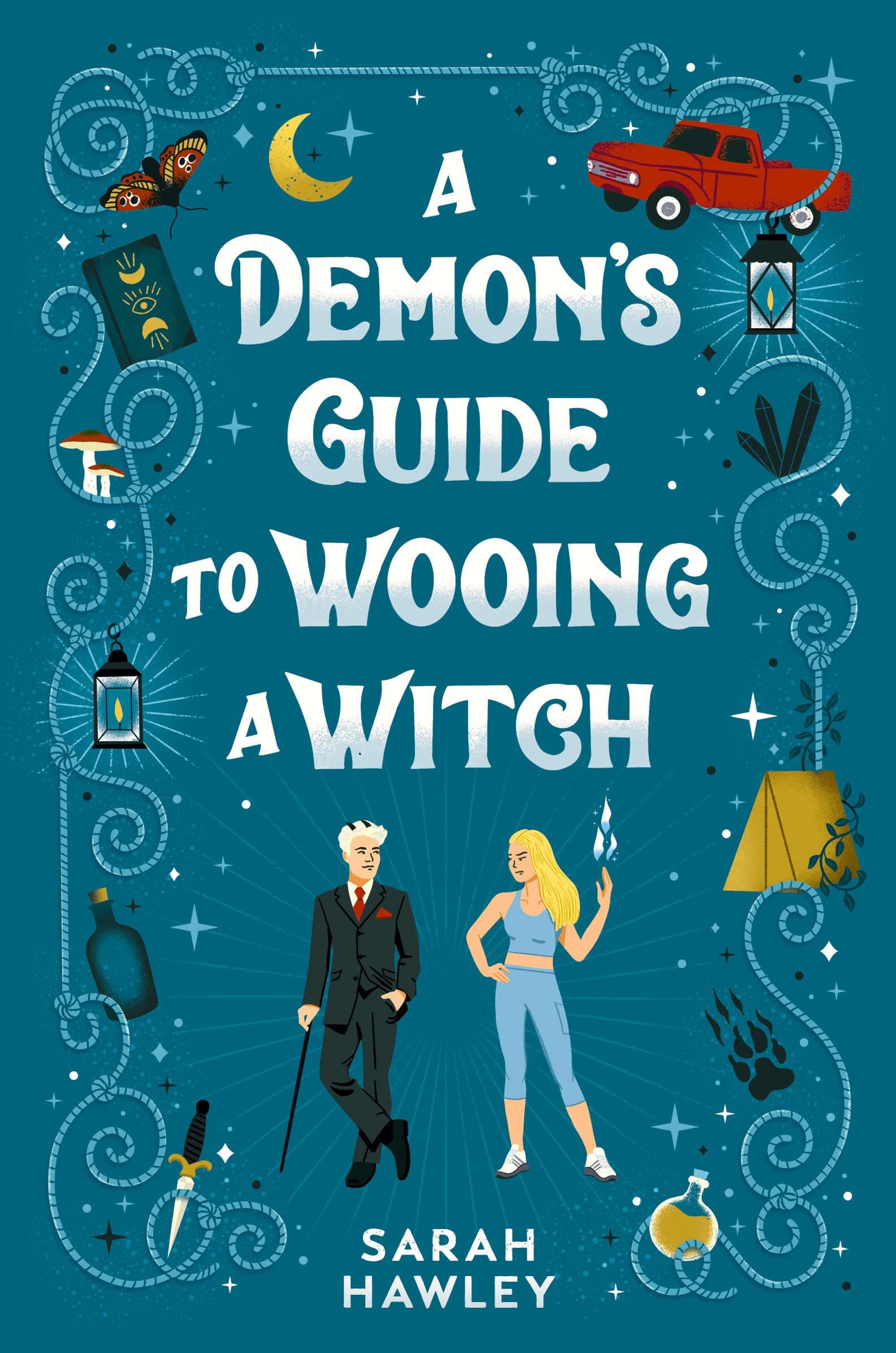 Cover of A Demon's Guide to Wooing a Witch (Glimmer Falls, #2)