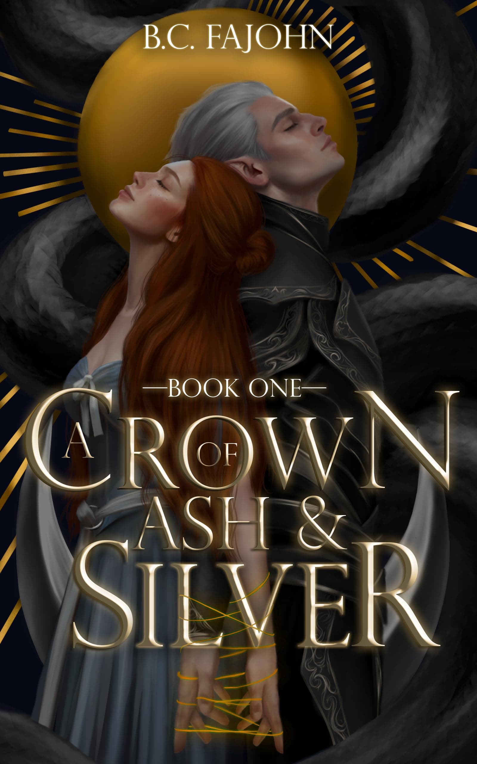 Cover of A Crown of Ash and Silver (A Throne of Ice, #1)