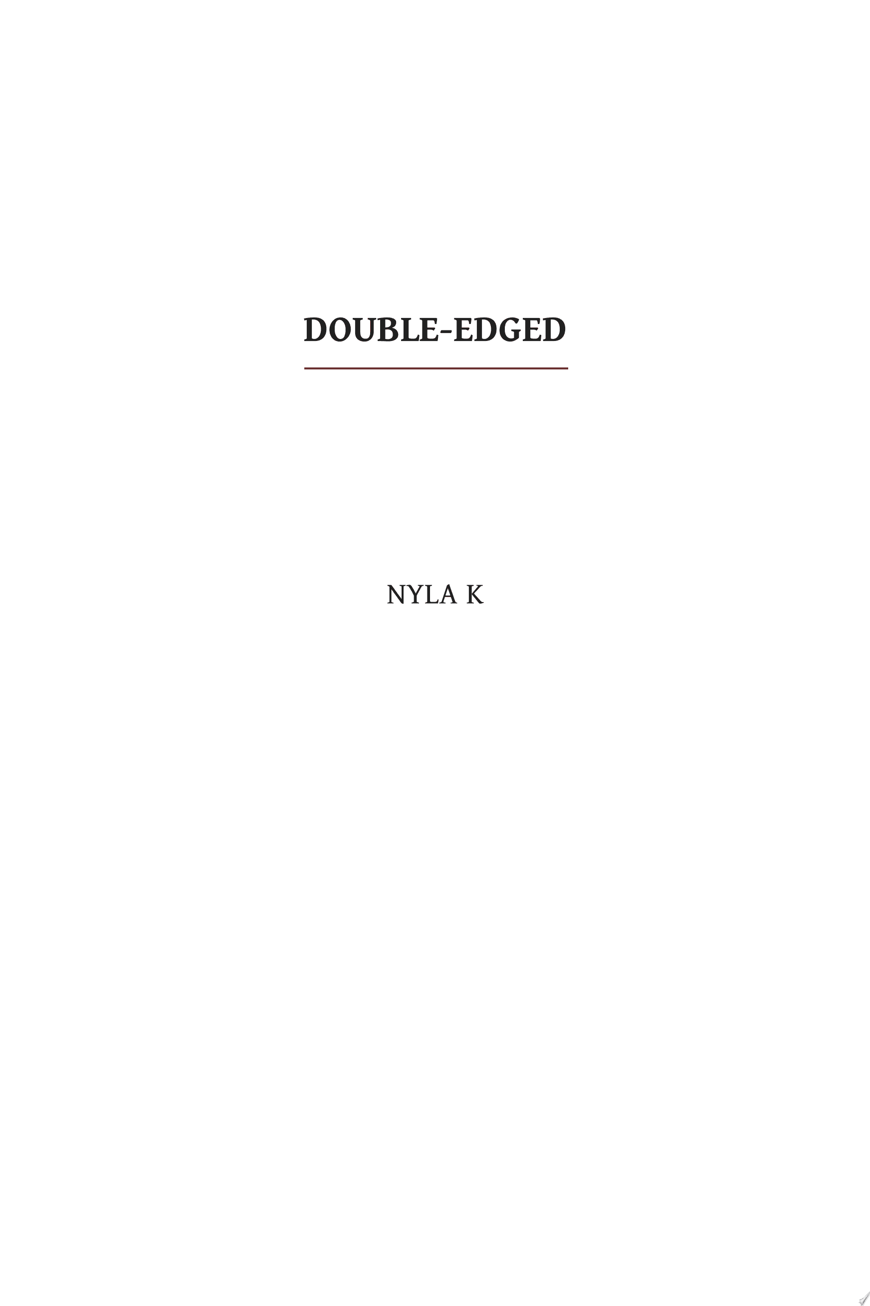 Cover of Double Edged