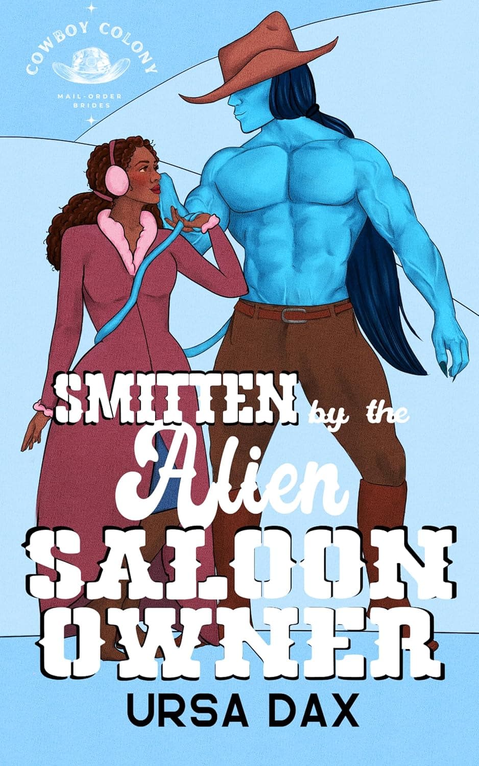 Cover of Smitten by the Alien Saloon Owner