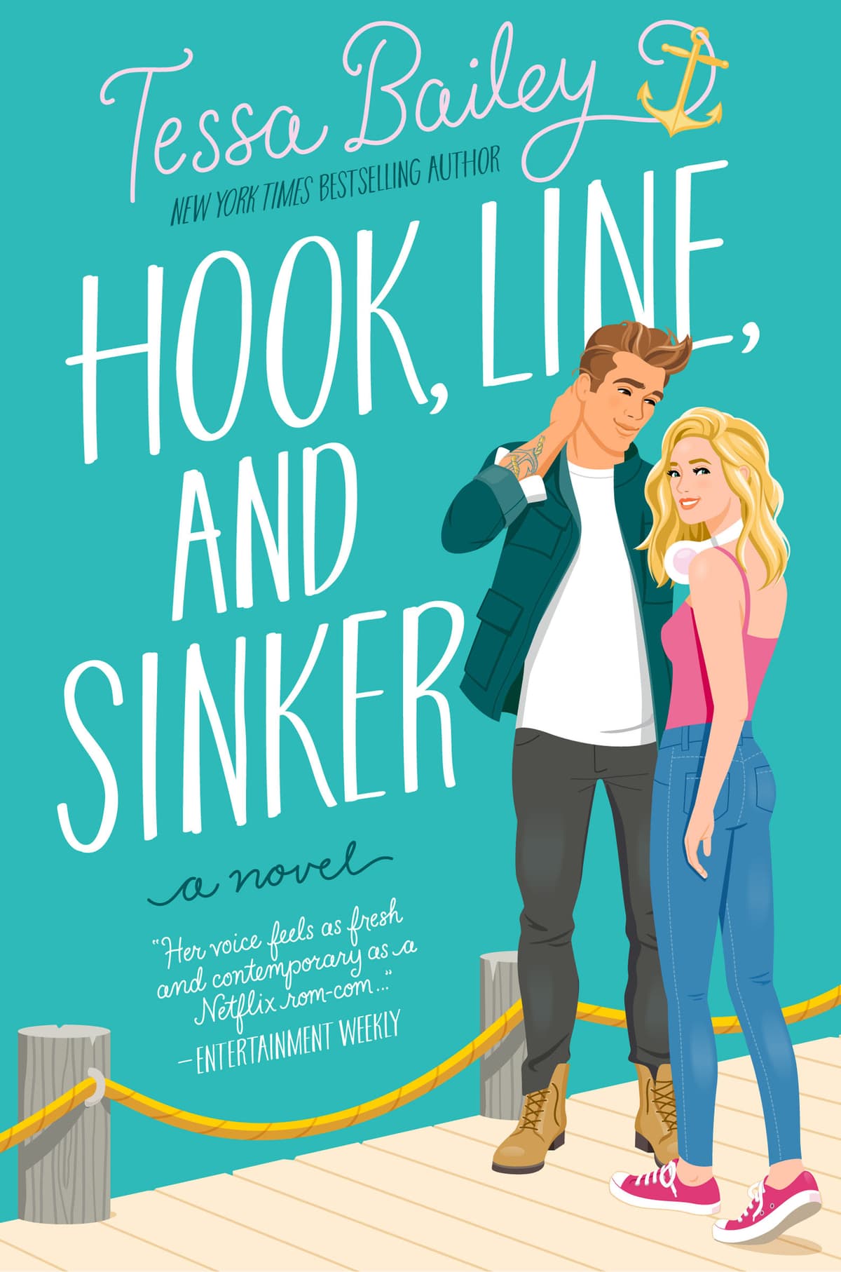 Cover of Hook, Line, and Sinker (Bellinger Sisters, #2)