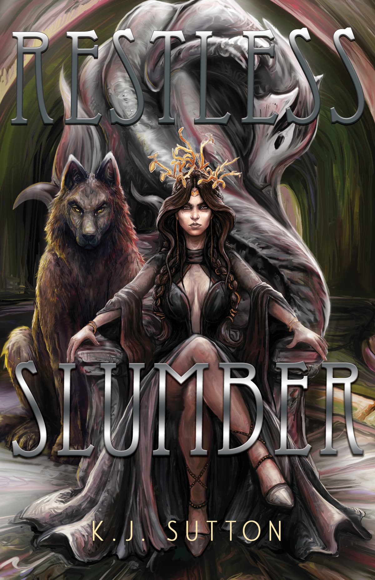 Cover of Restless Slumber (Fortuna Sworn, #2)