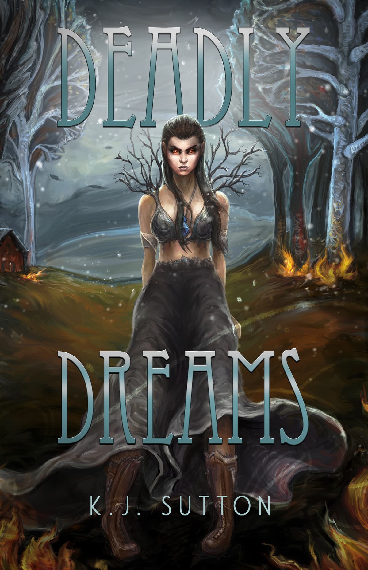 Cover of Deadly Dreams (Fortuna Sworn, #3)