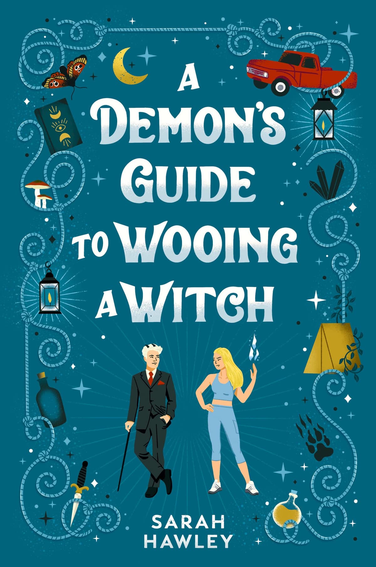 Cover of A Demon's Guide to Wooing a Witch (Glimmer Falls, #2)