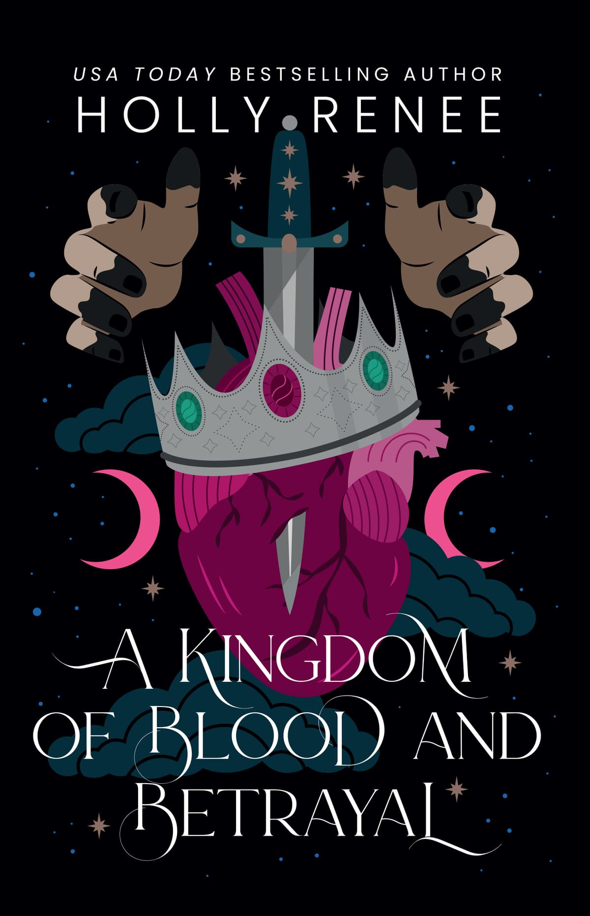 Cover of A Kingdom of Blood and Betrayal (Stars and Shadows, #2)