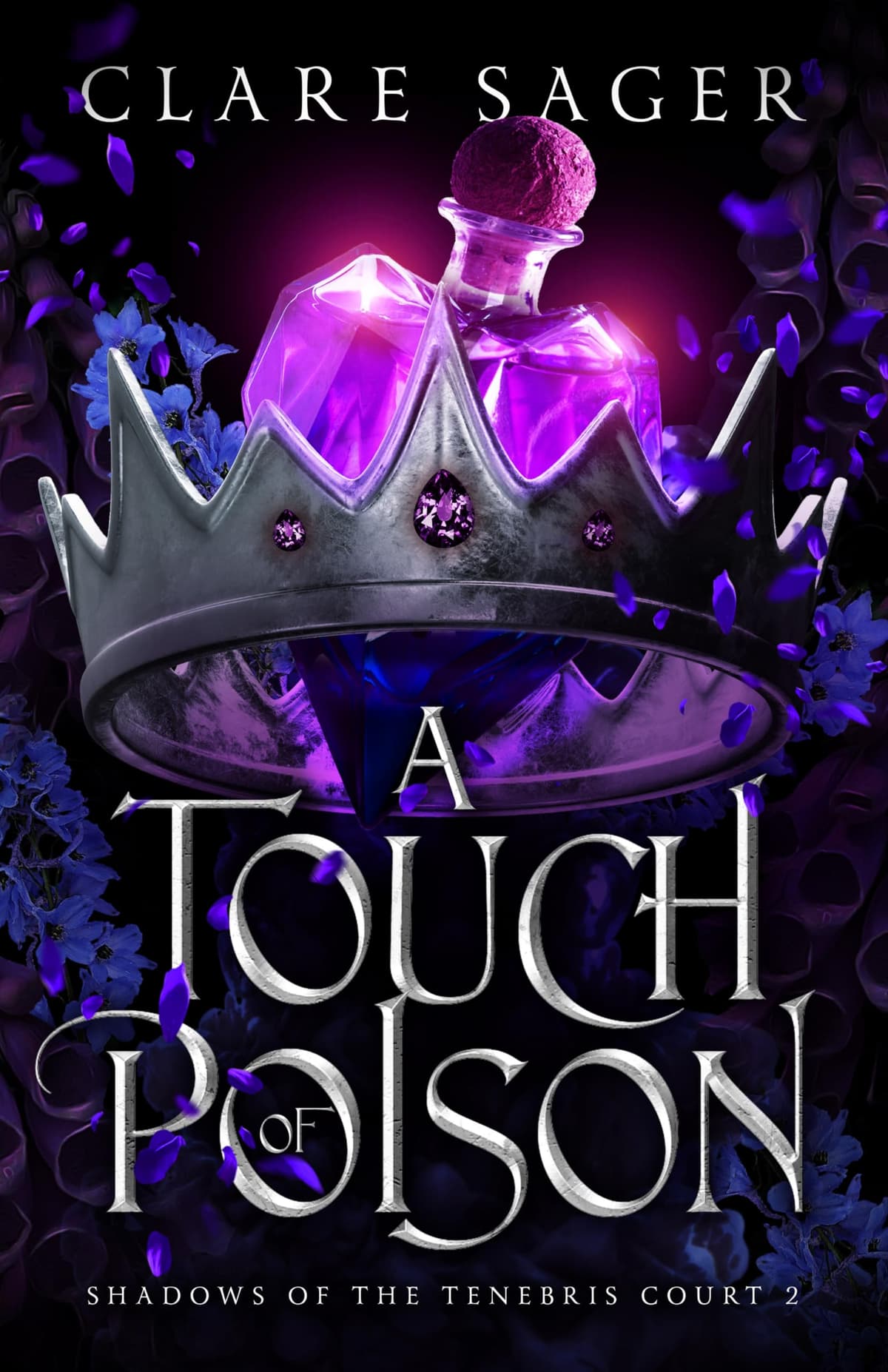 Cover of A Touch of Poison (Shadows of the Tenebris Court, #2)