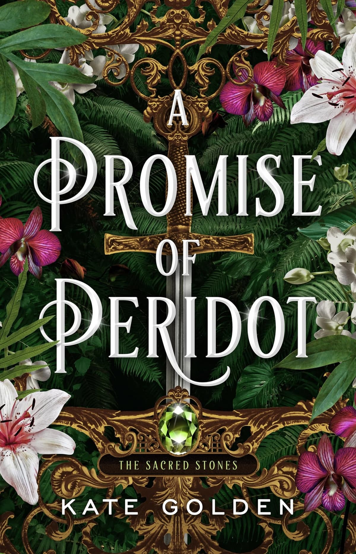 Cover of A Promise of Peridot (The Sacred Stones, #2)