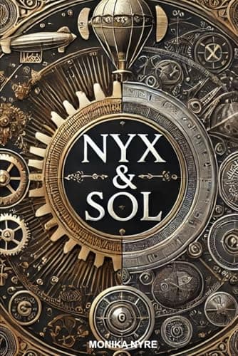 Cover of Nyx & Sol: A Steampunk Romantasy