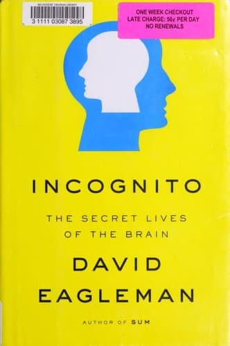 Cover of Incognito: The Secret Lives of the Brain