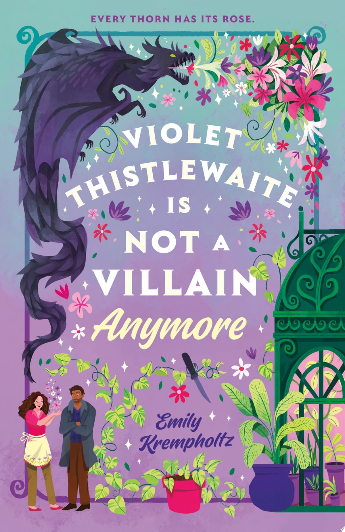 Cover of Violet Thistlewaite Is Not a Villain Anymore