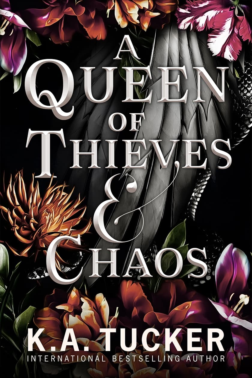 Cover of A Queen of Thieves & Chaos (Fate & Flame, #3)
