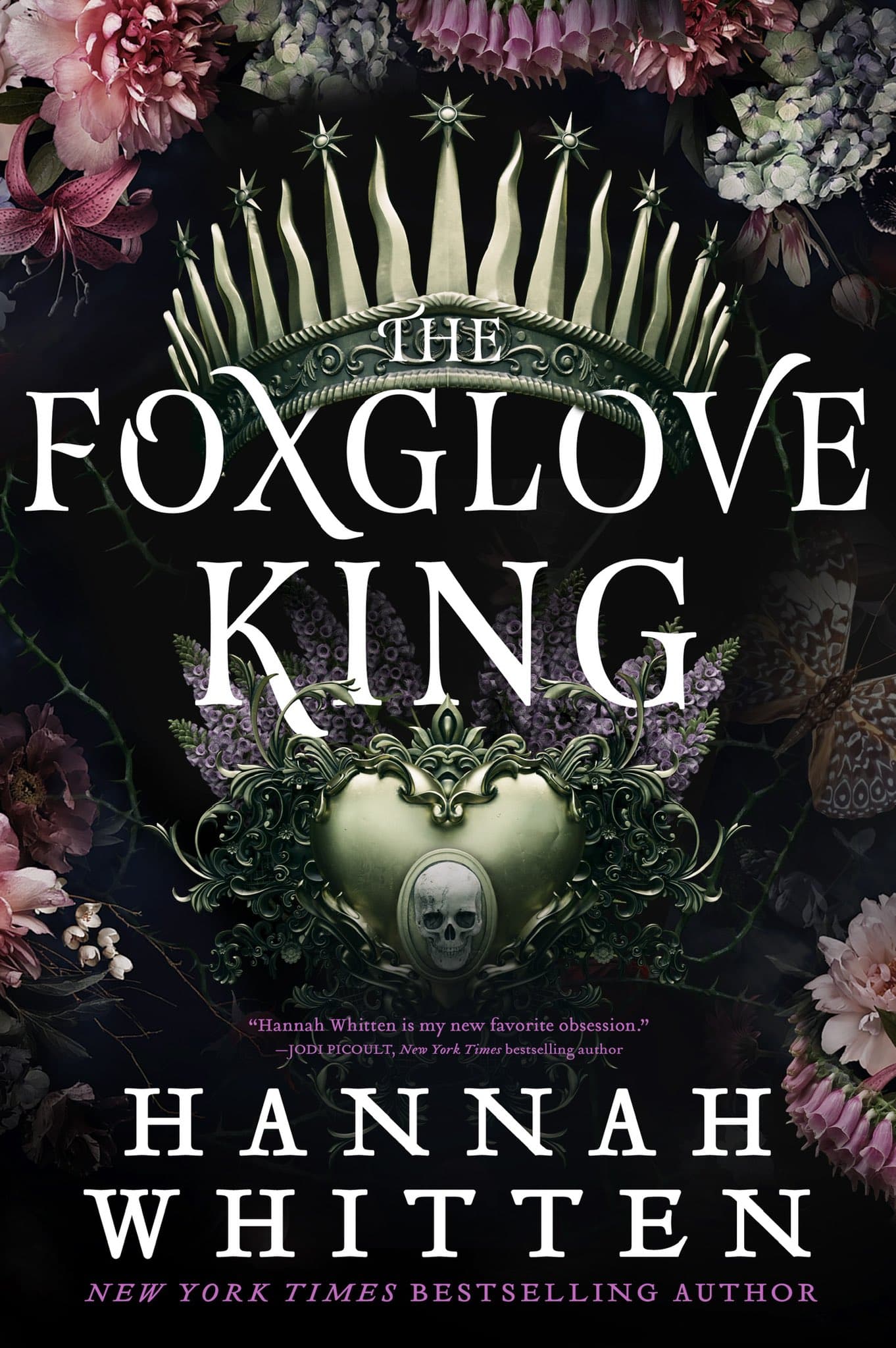 Cover of The Foxglove King (The Nightshade Crown, #1)