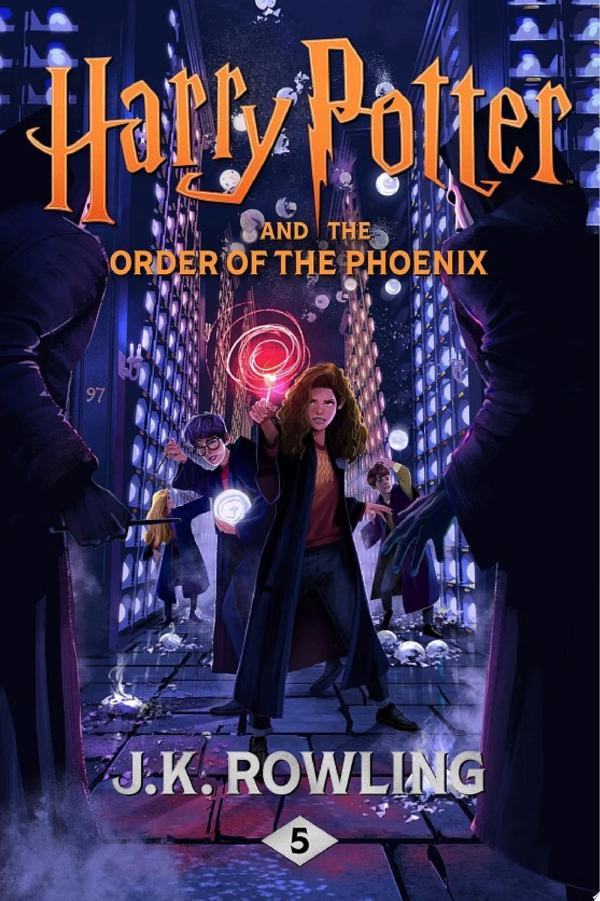 Cover of Harry Potter and the Order of the Phoenix (Harry Potter, #5)