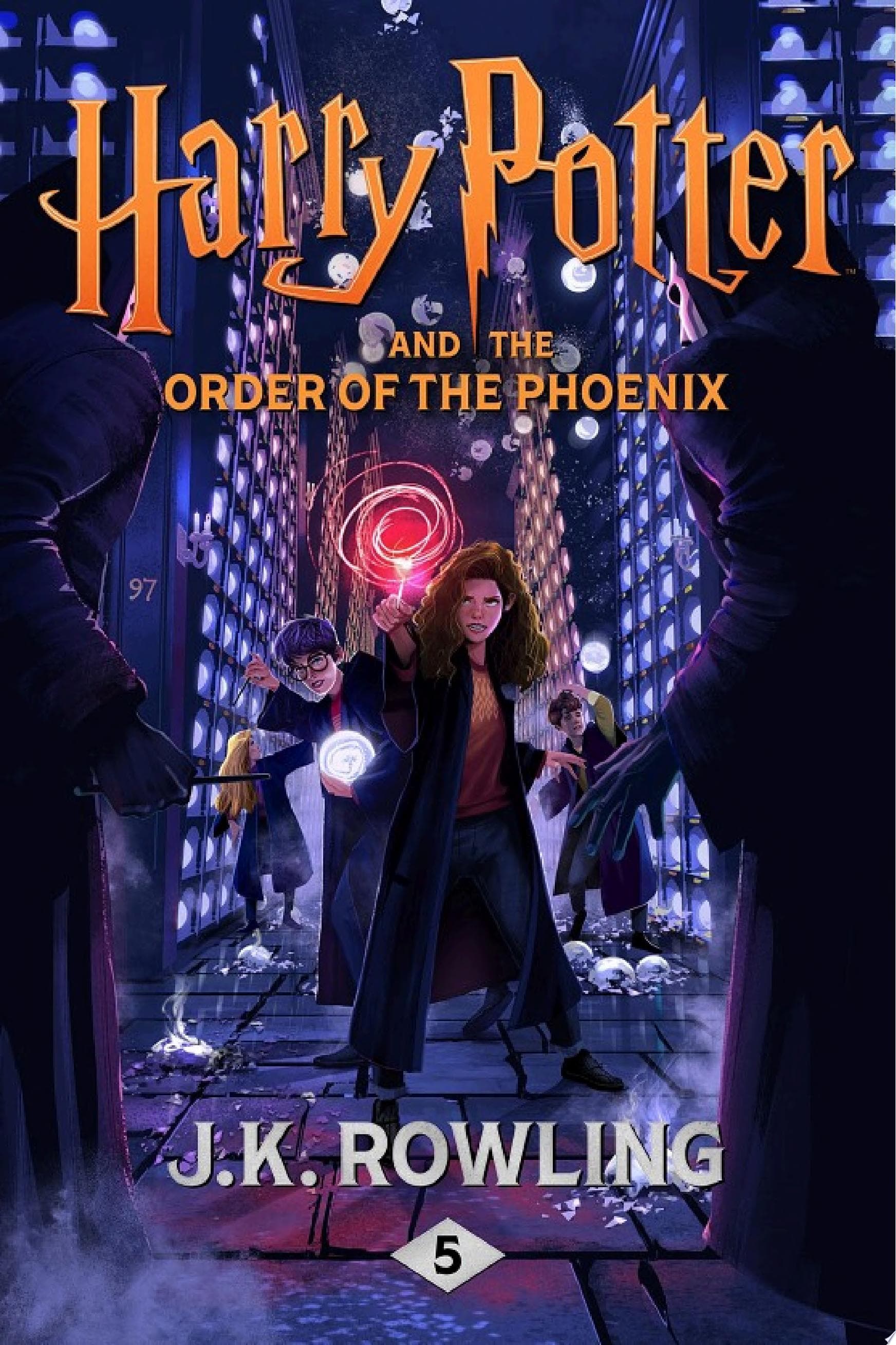 Cover of Harry Potter and the Order of the Phoenix (Harry Potter, #5)