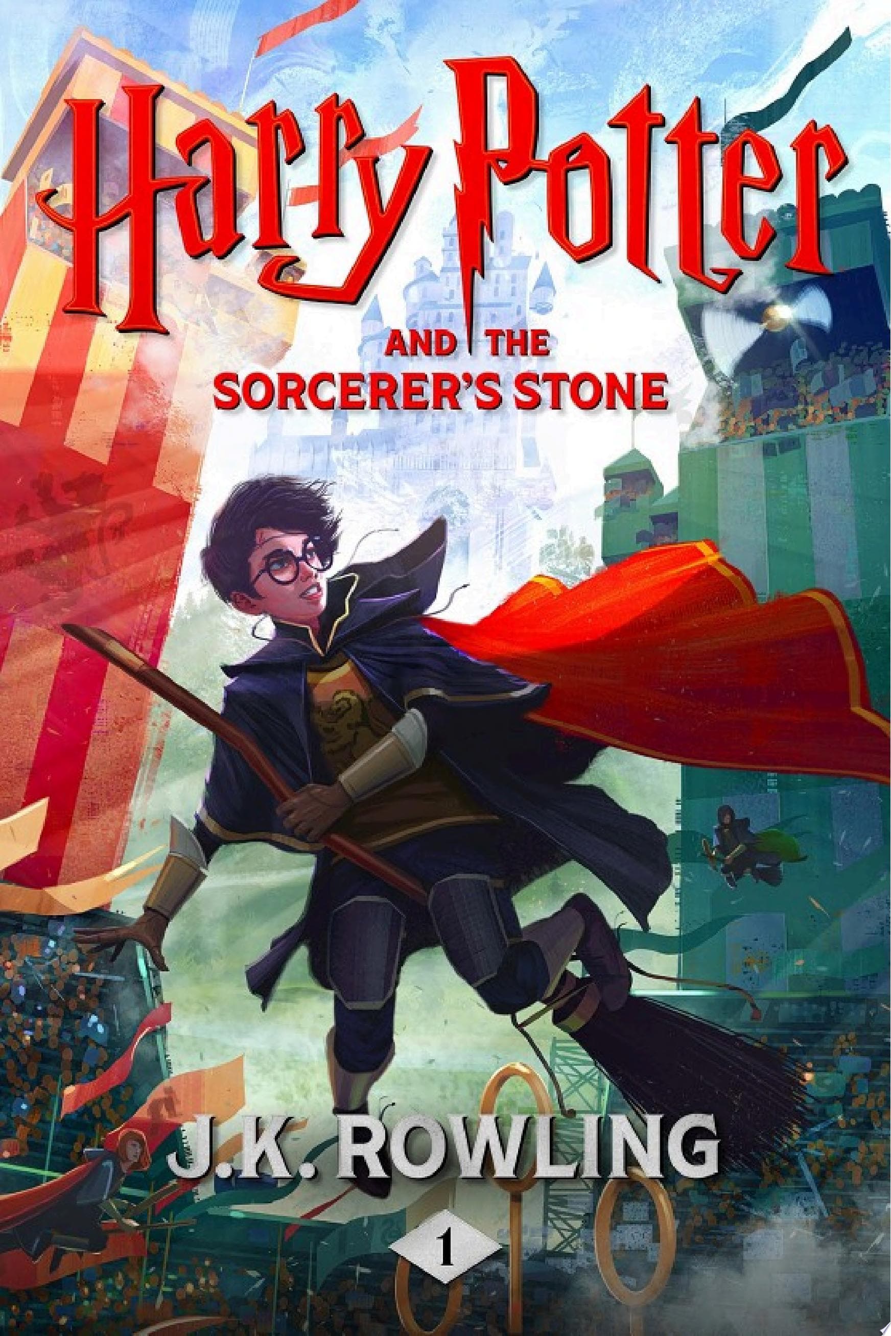 Cover of Harry Potter and the Sorcerer's Stone (Harry Potter, #1)