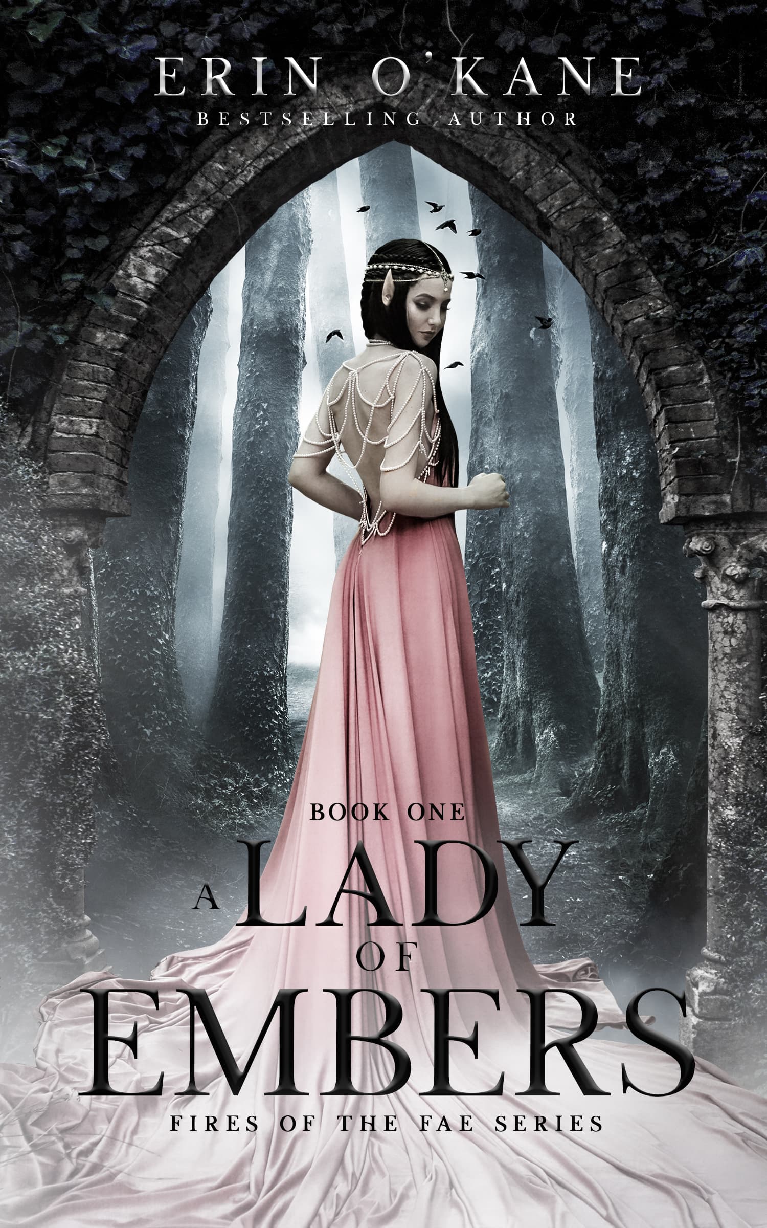 Cover of A Lady of Embers (Fires of the Fae, #1)
