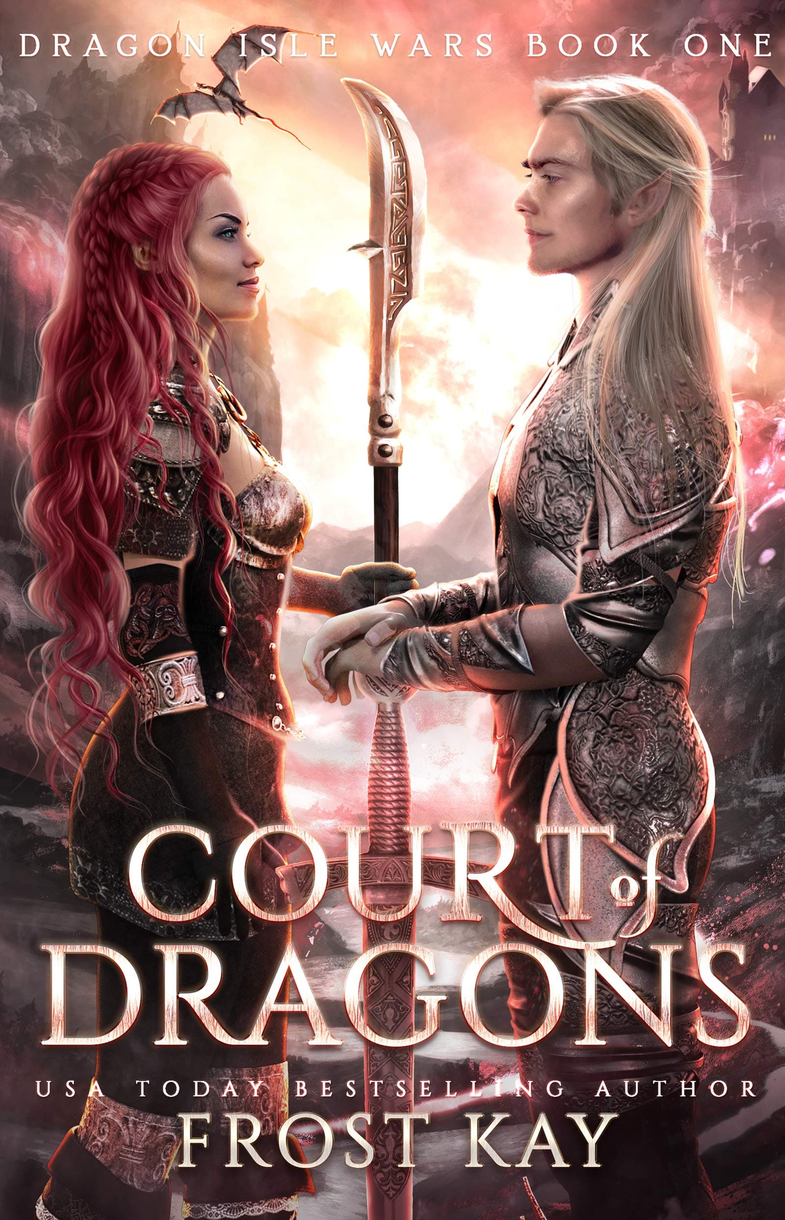 Cover of Court of Dragons (Dragon Isle Wars, #1)