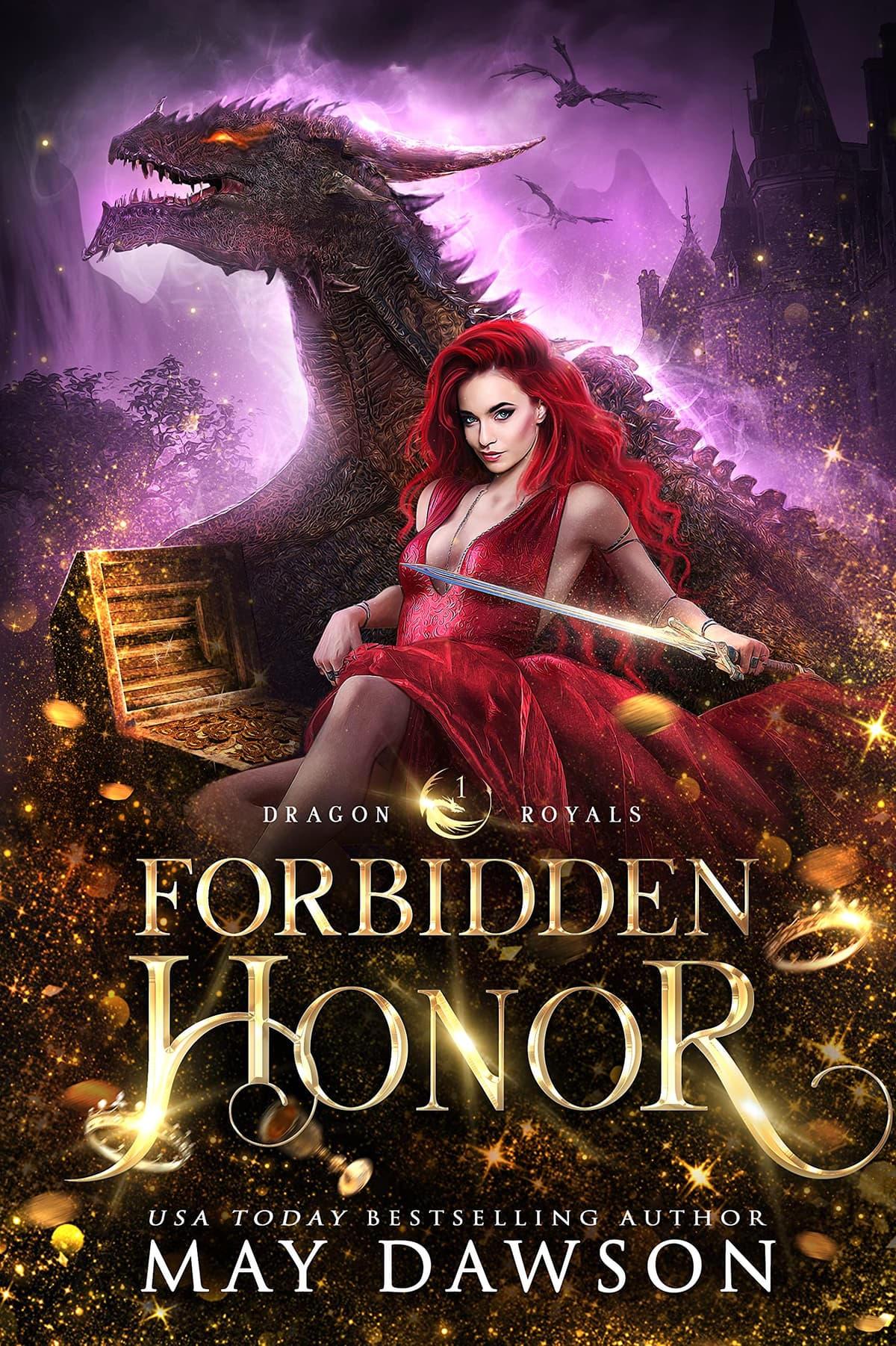 Cover of Forbidden Honor (Dragon Royals, #1)
