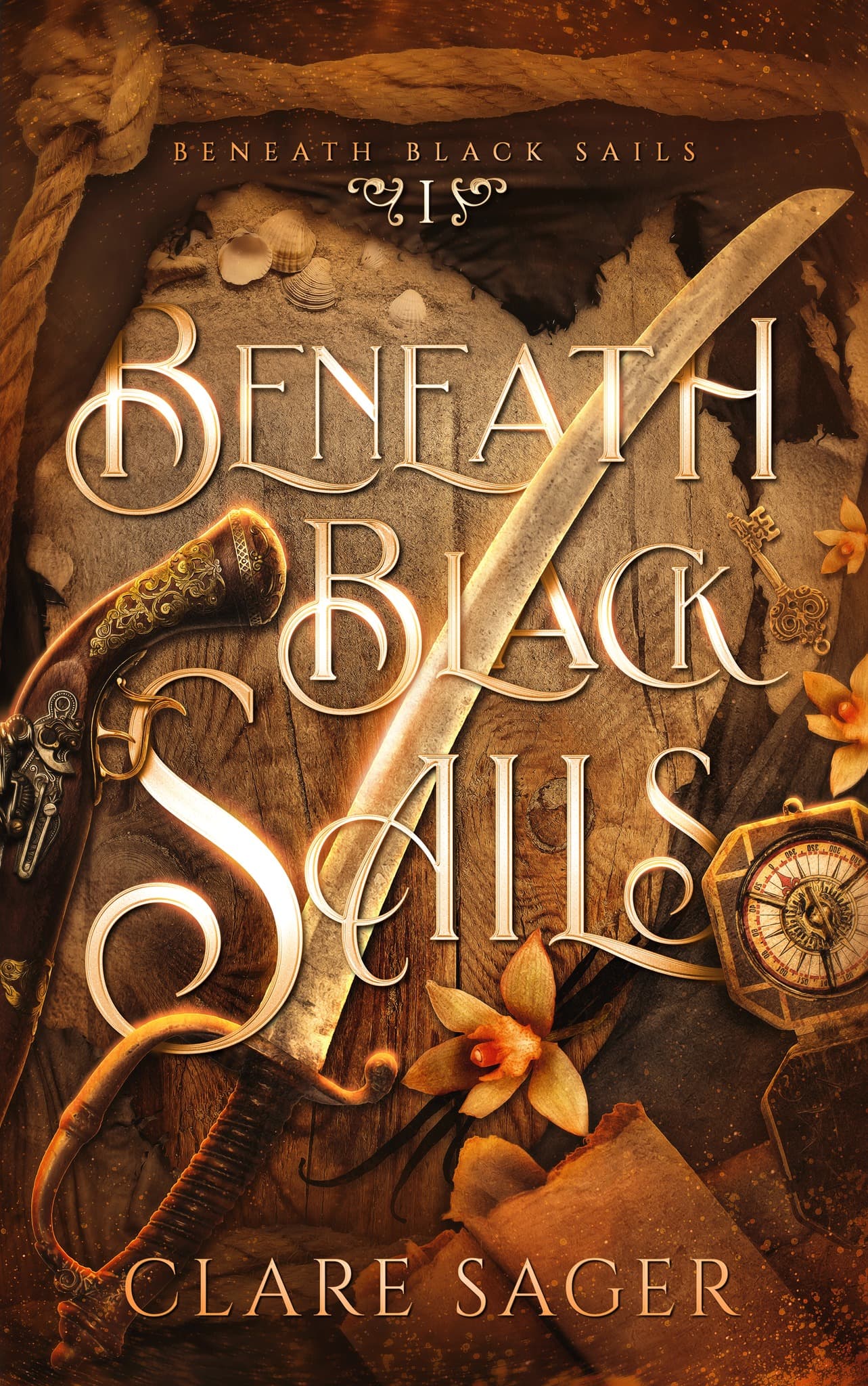 Cover of Beneath Black Sails (Beneath Black Sails, #1)