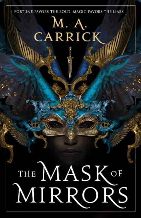Cover of The Mask of Mirrors (Rook & Rose, #1)