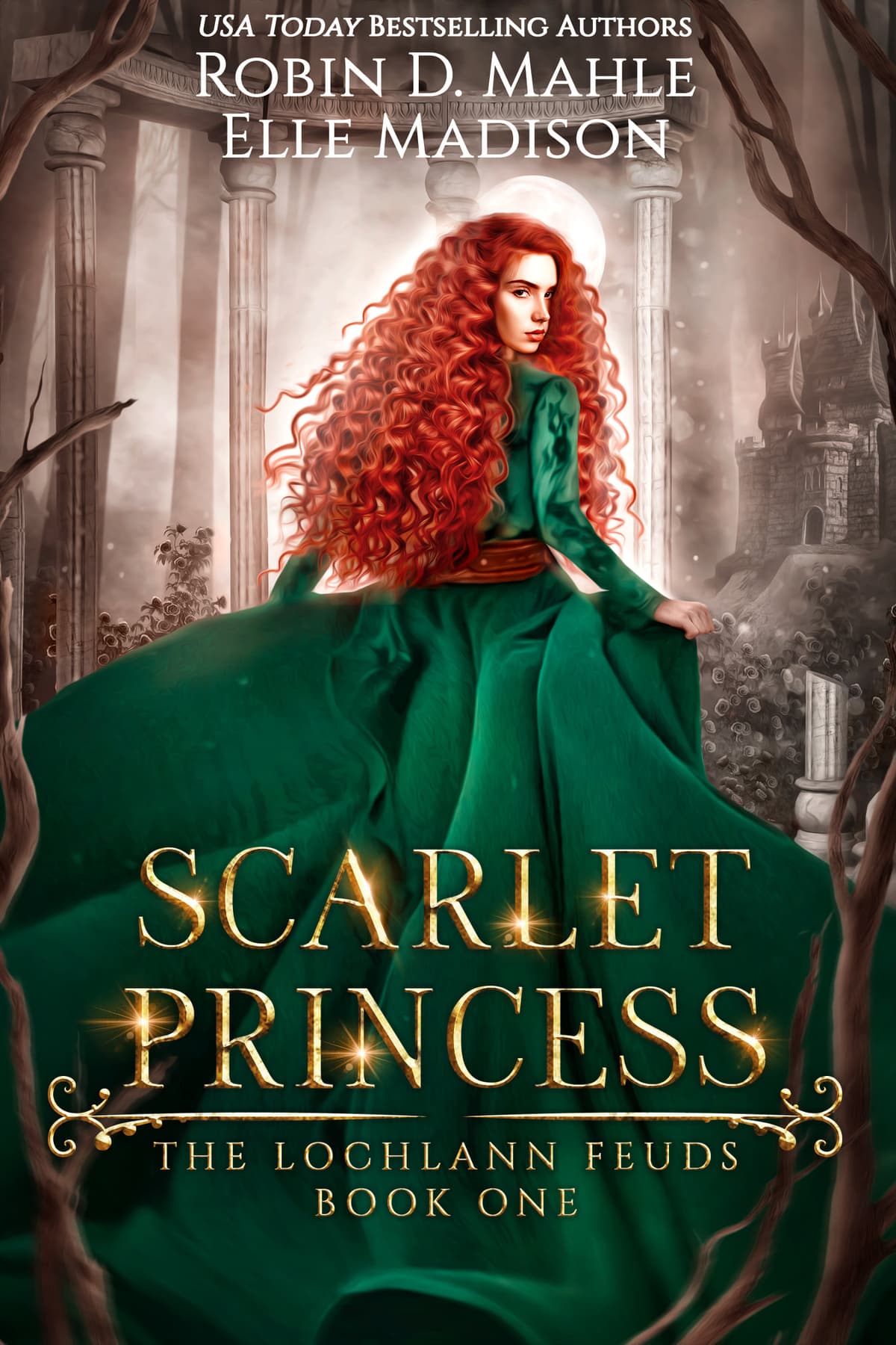 Cover of Scarlet Princess (The Lochlann Feuds, #1)