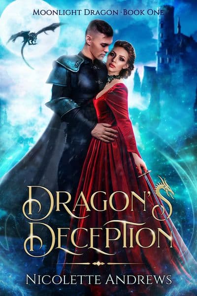 Cover of Dragon's Deception (Moonlight Dragon Trilogy Book 1)