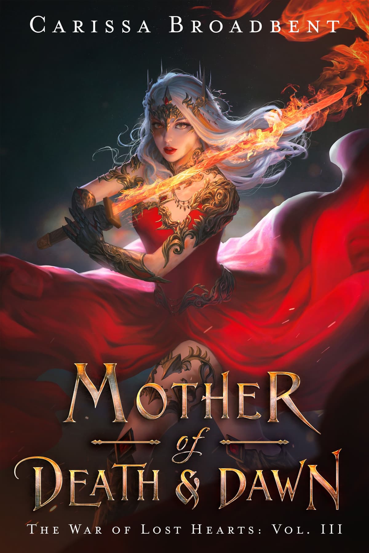 Cover of Mother of Death & Dawn (The War of Lost Hearts, #3)