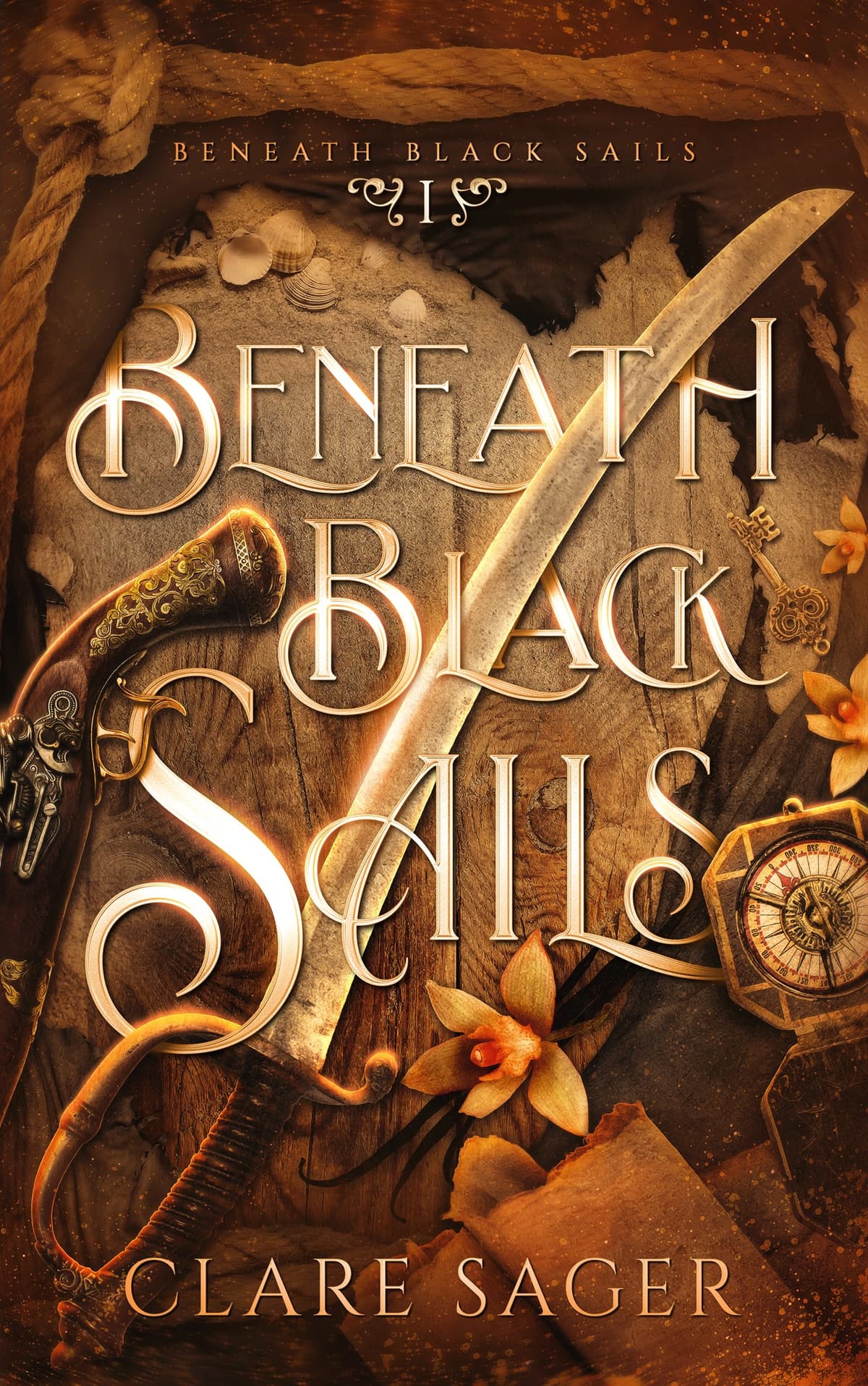 Cover of Beneath Black Sails (Beneath Black Sails, #1)